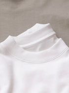11.29oz 320Grams Heavy Cotton Weight Oversized Loose Men T-shirt Solid Color Drop Shoulder Short Sleeve High Quality PlatiNum