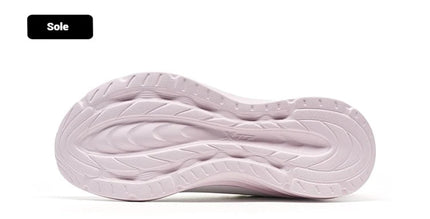 Xtep Running Shoe for Women Support Yu Yi Fw Cushioning Shock WaterProof Stability Durability Breathable Sneakers 875418110055 PlatiNum