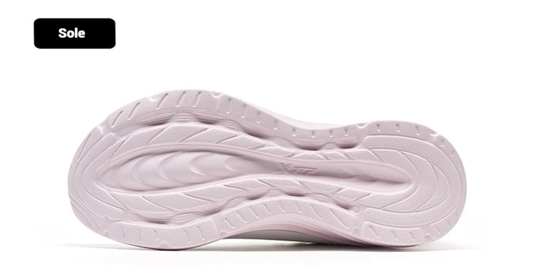 Xtep Running Shoe for Women Support Yu Yi Fw Cushioning Shock WaterProof Stability Durability Breathable Sneakers 875418110055 PlatiNum
