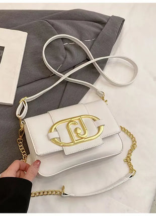 Borsa a tracolla da donna 2026 di nuova moda con catena, stile retrò, grande capacità, versatile, da portare sotto il braccio o a tracolla, piccola borsa quadrata