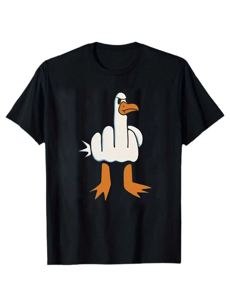 T-shirt estiva da uomo a maniche corte “67” con motivo stampato in stile unisex adatta per feste in casa come regalo