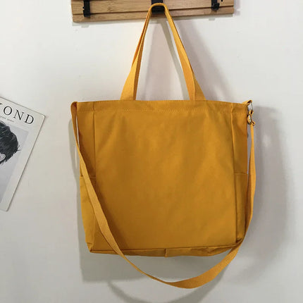Waterproof Oxford Large Capacity Women Handbag Shoulder Bag Female Crossbody Bags for Women Casual Tote Bag PlatiNum