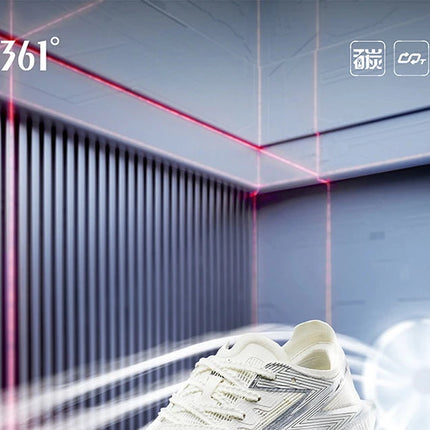 361 Degrees FLAME 3.0 Men Women Running Shoes Carbon Plate Racing Rebound Stable Breathable Wear-resistant Sneakers 672412207 PlatiNum