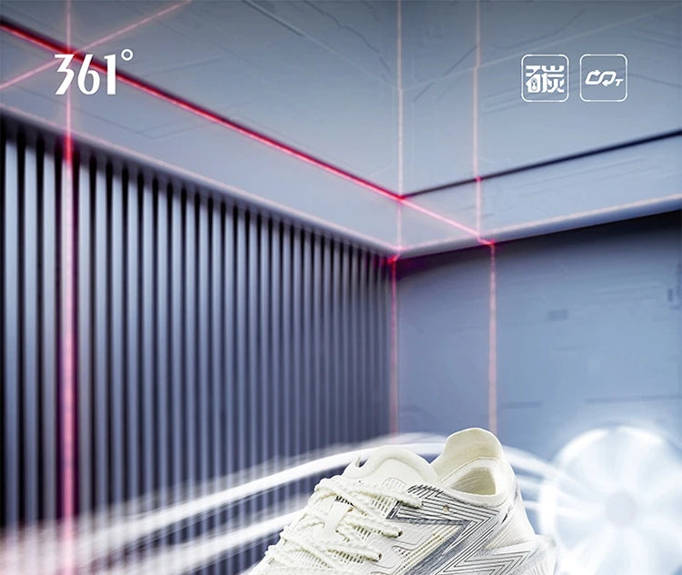 361 Degrees FLAME 3.0 Men Women Running Shoes Carbon Plate Racing Rebound Stable Breathable Wear-resistant Sneakers 672412207 PlatiNum