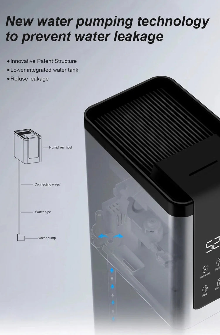 13L Nebbia Calda Umidificatore Ad Ultrasuoni Aria Muto Umidificatore Commerciale Supermercato Frutta Fresco-Mantenere Mist Maker Umidificatore UV 110 V-240 V