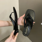 Marchio di moda Zeppa Pantofola Presentazioni aziende produttrici giochi Clip Toe Infradito Sandali a fascia stretta Scarpe Casual Pantofola femminile Sandalia Mujer