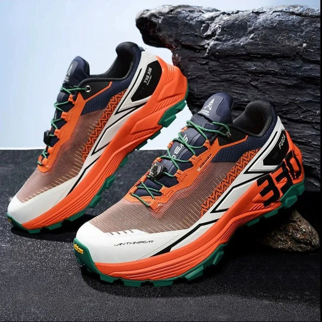 2025 Hot Sale Mens Womens Trail Running Shoes Outdoor Walking Sneakers Unisex Anti Slip Sports Shoe Couples Training Shoes PlatiNum