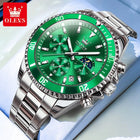 OLEVS Orologi da uomo classici con data Abito da polso da uomo luminoso impermeabile con quadrante grande di lusso Orologio da uomo in acciaio inossidabile