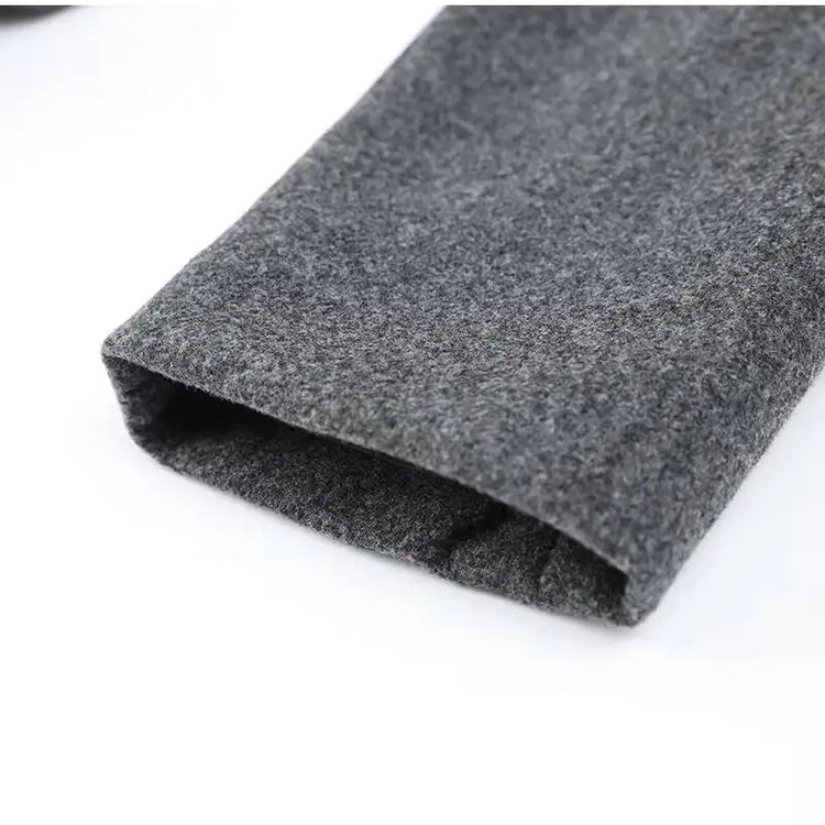Elegant Big Scarf Collar Women's Coat Fashion Double Breasted Pockets Overcoats 2026 Autumn New High Street Oversize Outerwears