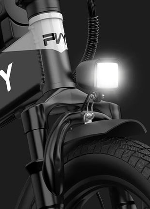 Bicicletta Elettrica Pieghevole PVY Z20 MAX con Sensore di Coppia, Doppia Batteria per Pendolarismo Urbano, E-bike a Pedalata Assistita con Autonomia di 25.6Ah