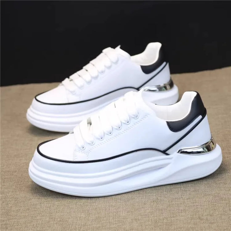 Brand men's shoes 2027 autumn lace-up couples casual sports shoes trendy sneakers luxury sports tennis shoes running shoes
