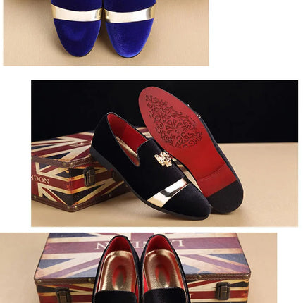 Luxry mocassini da uomo scarpe Slip on mocassini Plus Size 37-48 appartamenti scarpe Casual uomo scarpe eleganti da festa uomo scarpe italiane da uomo