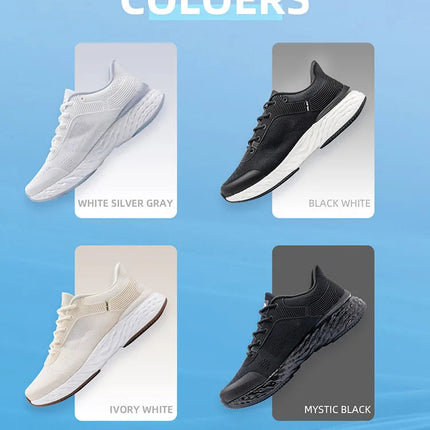 ONEMIX Scarpe da corsa nere per uomo Outdoor Donna Sneakers sportive Casual Scarpe da passeggio Viaggi Trekking Calzature da jogging PlatiNum