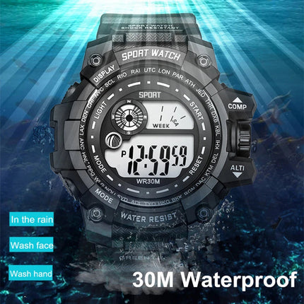 Nuovi uomini LED orologi digitali luminosi moda Sport orologi impermeabili per uomo data esercito orologio militare Relogio Masculino platinumshop
