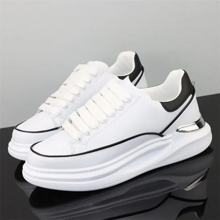 New couple shoes fashion breathable sports men's shoes all-match casual women's shoes increase men's and women's shoes