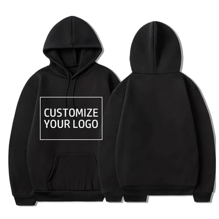 Diy Your Own Design Print Pattern Customize Autumn Long Sleeve Hoodies Solid Color Women Fashion 10 Colors Tops