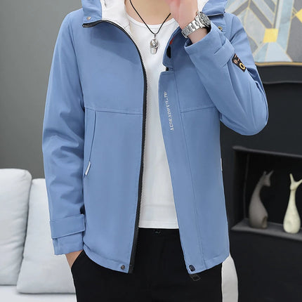 Men's Autumn/Winter Jackets New Arrived Trendy Brand Couple Jacket Men's Women's Handsome Casual Hooded Work Jacket Coat