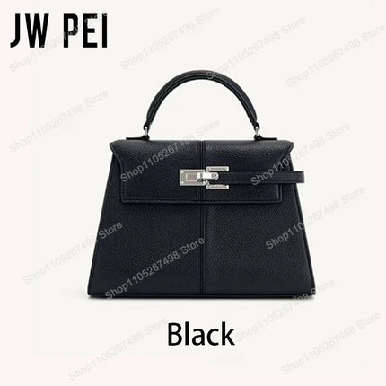 Borsa a Mano Mini Elise di Lusso JW PEI, Borsa a Tracolla in Pelle Martellata alla Moda per Serate Eleganti da Donna