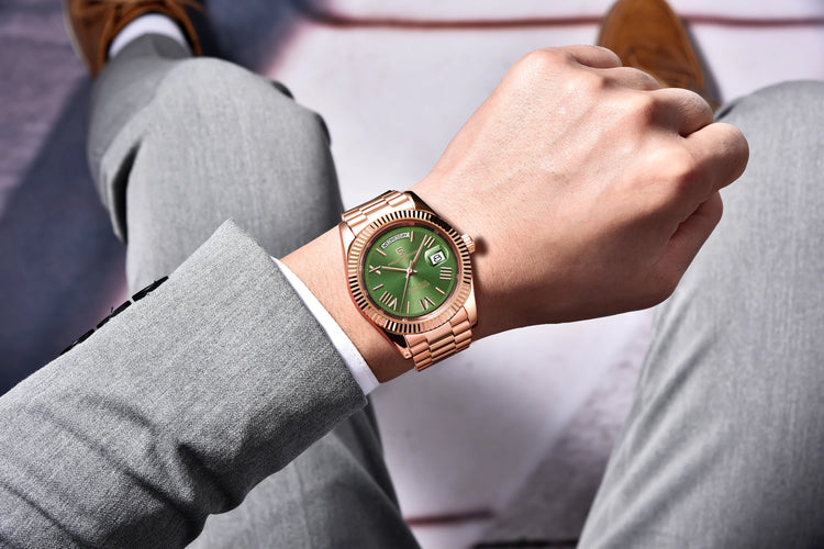 2026 Nuovo PAGANI DESIGN Oro rosa DD40 Orologio automatico di lusso da uomo Orologi da polso meccanici da uomo Giappone NH36A AR Vetro zaffiro