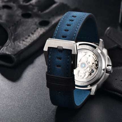 Orologi da Polso Meccanici PAGANI DESIGN con Vetro Zaffiro e Rivestimento AR, Orologio di Lusso da Uomo, Movimento CAL.2C10