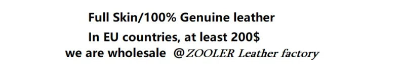 ZOOLER Full Genuine Leather Shoulder Bags Tote Bags Luxury Women Trendy Handbag Totally Skin Fashion Top Handle Purses #WG385