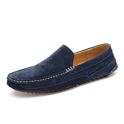 Mocassini da uomo in pelle scamosciata di lusso 2022 scarpe casual da uomo scarpe da barca fatte a mano da uomo Slipon scarpe da guida mocassini maschili Zapatos