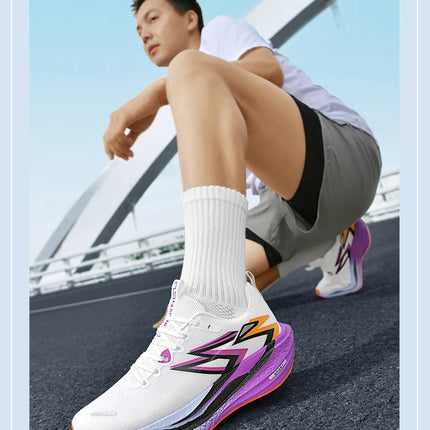 2026 NEW Men Sports Running Shoes Off Marathon Breathable Light Comfortable Women Athletic Sneakers Jogging Tenis Air Cushion PlatiNum