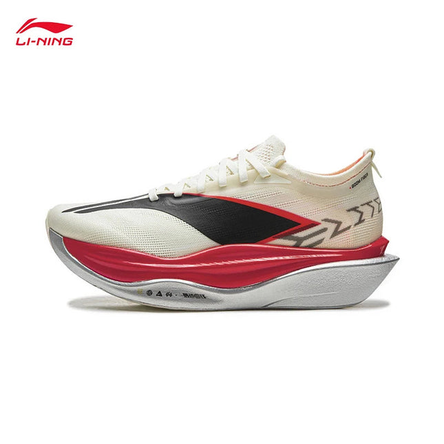 LI-NING FEIDIAN 6 ELITE Unisex Running Series BOOM FIBER Lightweight Cushioning Premium Racing Running Shoes ARMW001 PlatiNum