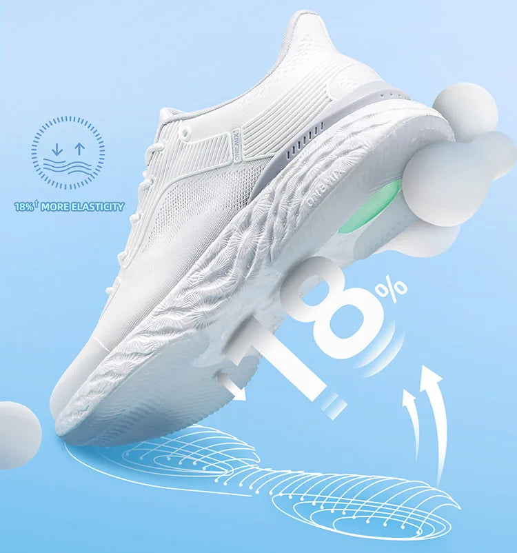 ONEMIX YUE SHUANG Scarpe da corsa per uomo con cuscino d'aria, scarpe sportive da coppia, scarpe da corsa sportive, scarpe da passeggio per donna, sneakers da esterno PlatiNum