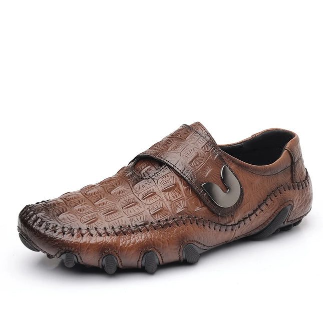 Mocassini Estivi da Uomo per Matrimonio, Scarpe Eleganti da Passeggio, Mocassini da Guida, Nuovi Arrivi Scarpe Casual da Uomo in Pelle Spaccata Slip-on, Scarpe Basse da Uomo