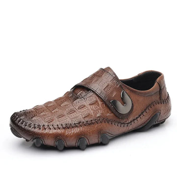 Mocassini Estivi da Uomo per Matrimonio, Scarpe Eleganti da Passeggio, Mocassini da Guida, Nuovi Arrivi Scarpe Casual da Uomo in Pelle Spaccata Slip-on, Scarpe Basse da Uomo