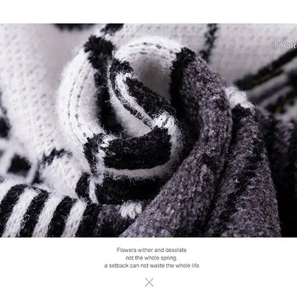Men's wool pullovers 2025 men winter korean style grid pattern warm Sweaters O-neck men sweaters autumn men size M-3XL