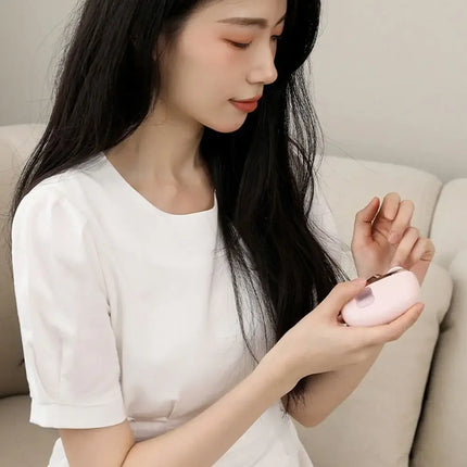 Electric Nail Clipper 2-in-1, 2 Speed Automatic Nail Trimmer LED Polishing, Quiet Safe Manicure Cutter for Baby Adults