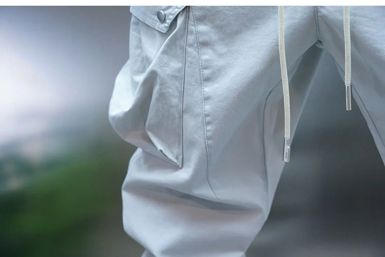 2025 New Men Joggers Autumn Sweatpants Spring Drawstring Casual Pants Workout Running Cotton Sports Trousers Men Clothing