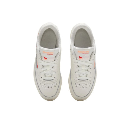 Reebok Club C Classics 85 Comfortable Skateboard Shoes Women's White EF3489
