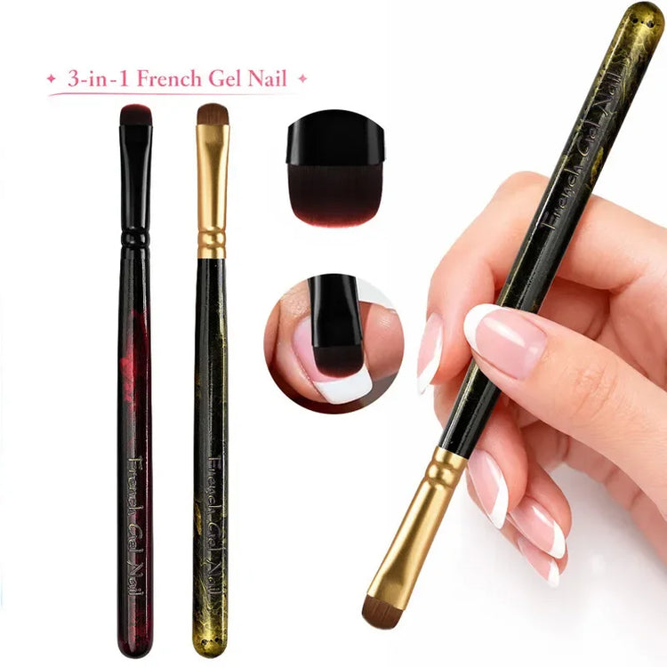 8 Styles Multi Color Gel Nail Art Brushes Professional Painting Tools For Gel Nail Extension Acrylic Nails Builder Nail Accessories 2027