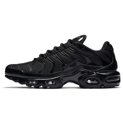 Nike Men's Air Max Plus TN Triple Black Versatile Air Cushion Anti-Slip Comfortable Outdoor Casual Sneakers 604133-050