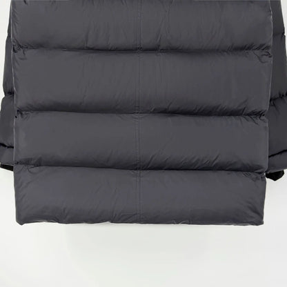 2025 High Street Men's Gothic Paneled Casual Puffer Jacket Male Comfortable Fashion Down  Jackets