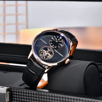PAGANI DESIGN Nuovo Orologio Meccanico Automatico da Uomo 42MM, Impermeabile 100M, in Acciaio Inossidabile
