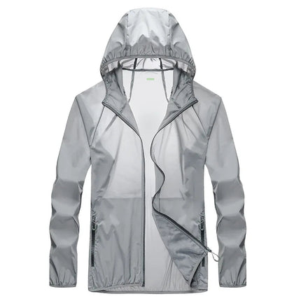 Golf Raincoat Rain Jacket Waterproof Lightweight Quick-Dry UV Sun Protection Breathable Outdoor Sports Men Women Golfing Apparel PlatiNum