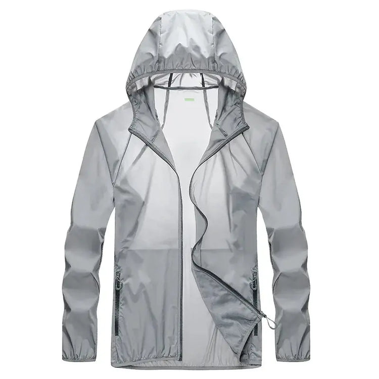 Golf Raincoat Rain Jacket Waterproof Lightweight Quick-Dry UV Sun Protection Breathable Outdoor Sports Men Women Golfing Apparel PlatiNum