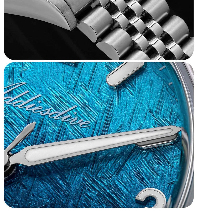 ADDIESDIVE 2026 New Watch 39mm AD2547 Luxury Sapphire Automatic Watch Men Mechanical 8215 BGW9 Luminous 100m Diving Waterproof