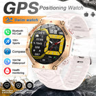 T-Rex 3 Grado Ultra Militare GPS Astuto Della Vigilanza 10ATM Bussola Impermeabile Altimetro Barometrico AMOLED Uomini HD Chiamata Sport Smartwatch platinumshop