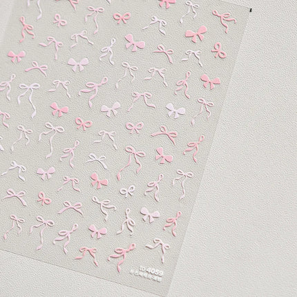 1pcs 3D Korean Nail Sticker Ballet Style Frenc Lace Nail Art Accessory Stickers Back Glue Manicure Decorations Decals Nail Parts