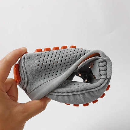 Scarpe Casual da Uomo Estate 2026, Mocassini di Lusso in Vera Pelle, Traspiranti e Comodi per la Guida