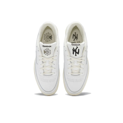 Reebok 85 Leather Spring Abrasion Resistant Lightweight Low top Skateboard Shoes Unisex White GZ1567