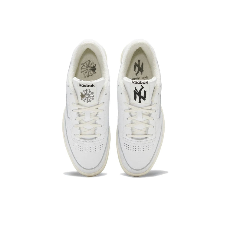 Reebok 85 Leather Spring Abrasion Resistant Lightweight Low top Skateboard Shoes Unisex White GZ1567