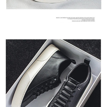 Sneakers for Men  Fashion Casual Lace Up Round Toe Flat White mens Running Sport Shoes Zapatillas Deportivas Hombre