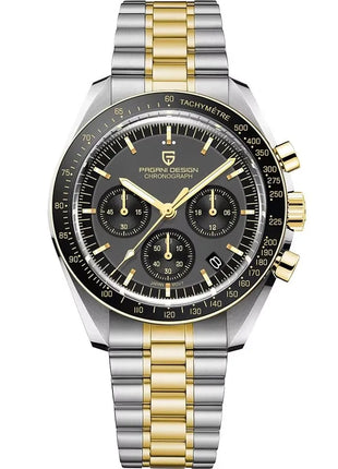Nuovo Orologio da Uomo PAGANI DESIGN V6 Moon 2026, Orologio da Polso al Quarzo di Lusso, Cronografo Veloce, Vetro Zaffiro AR, Impermeabile, Luminoso, VK63, Regalo per Uomo