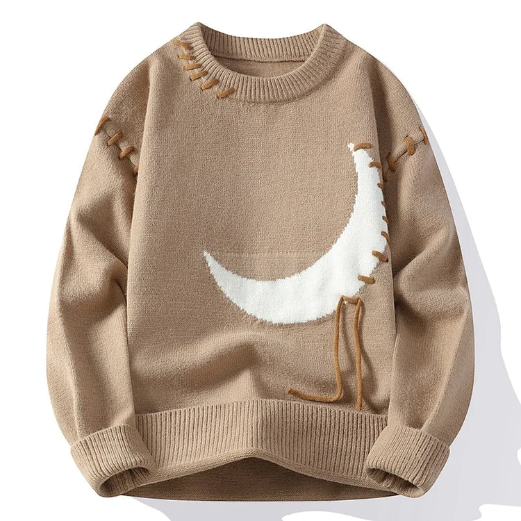 2025 Korean Style Men Women Sweater Knitted Trendy Youth Student Style Knitwear Top Casual Warm Crew Neck Knitted Pullover 4XL-M